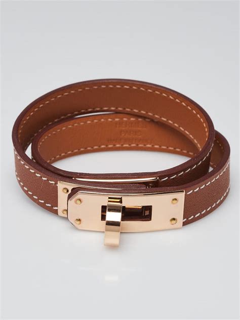 hermes bracelet t3 gold|Hermes leather bracelets.